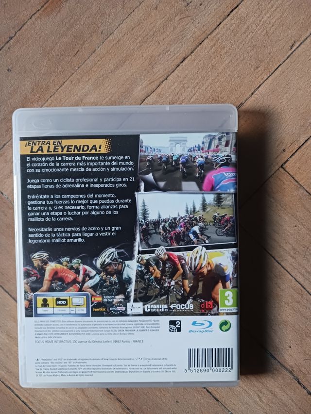 Le Tour de France. Play Station 3