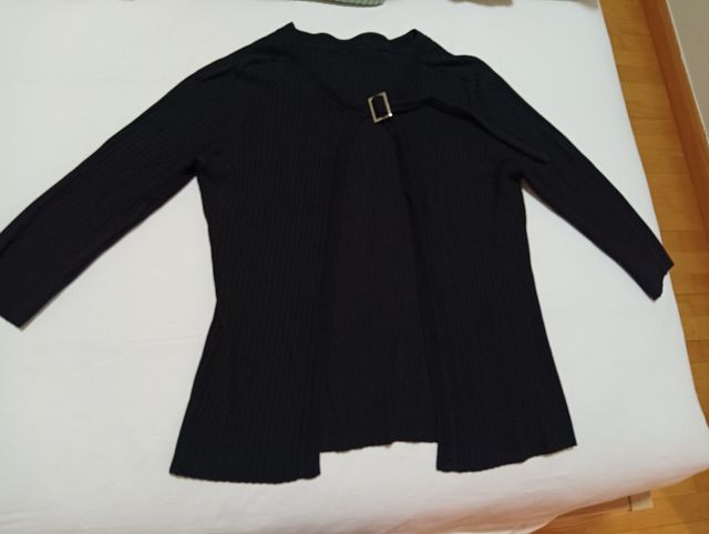 Chaqueta punto t.Unica negra