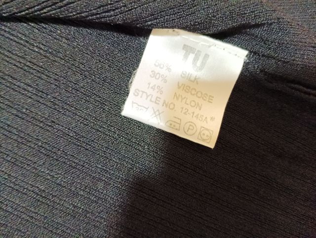 Chaqueta punto t.Unica negra