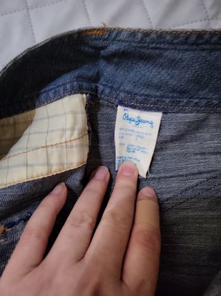 Falda baquera corta