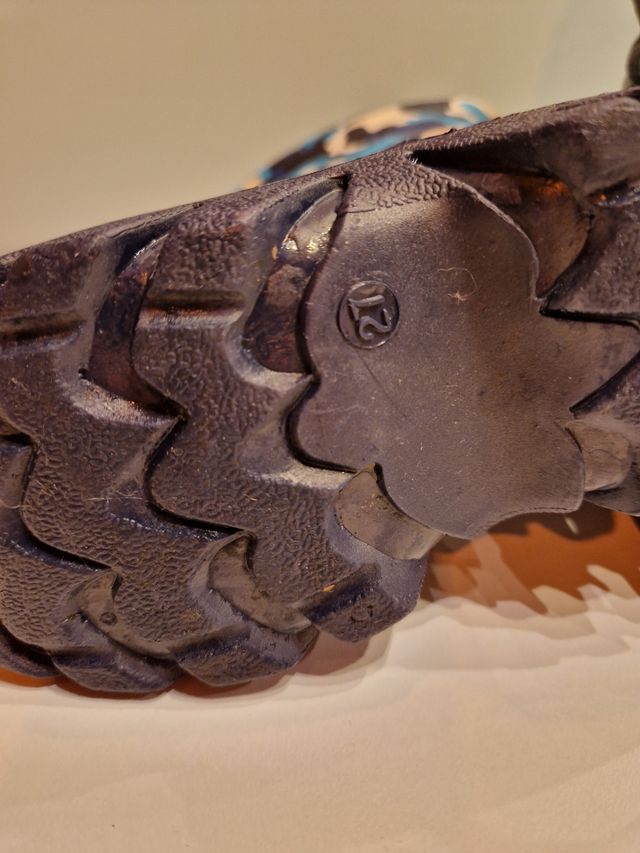 Stivaletti imbottiti taglia 27 Blu