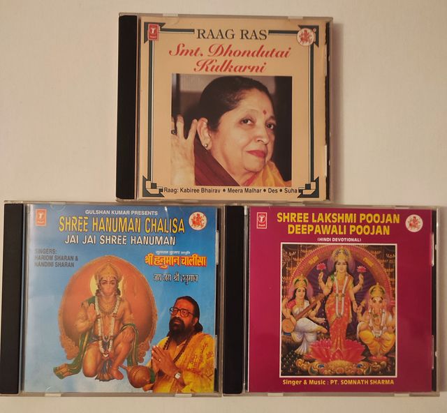 3 CD música tradicional de La India