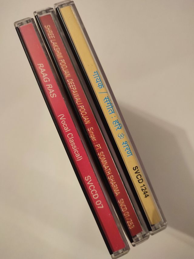 3 CD música tradicional de La India