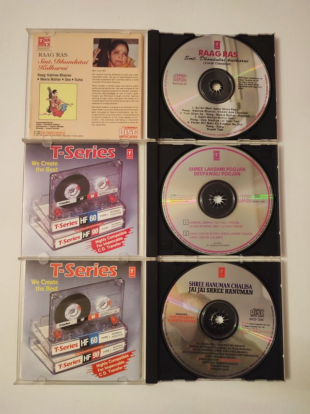 3 CD música tradicional de La India