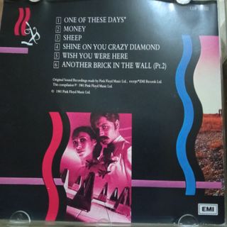 CD Pink Floid. A Collection of great dance song