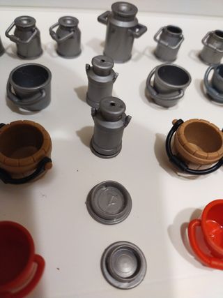 Lote lecheras Playmobil