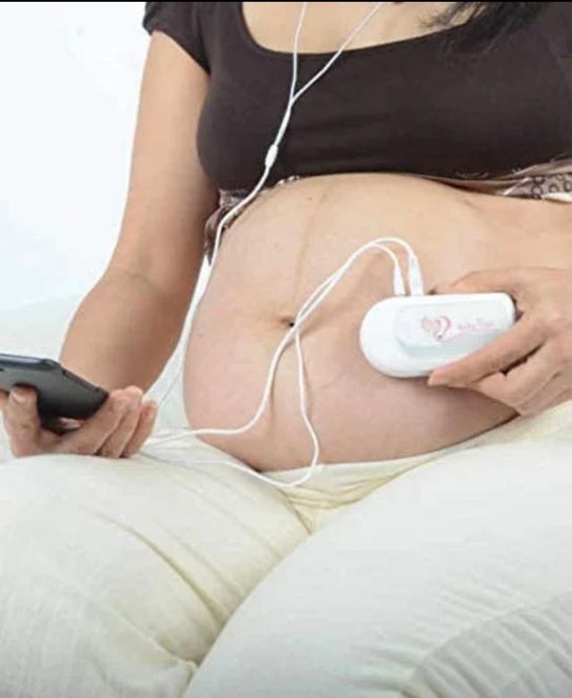 Escucha latidos de bebé