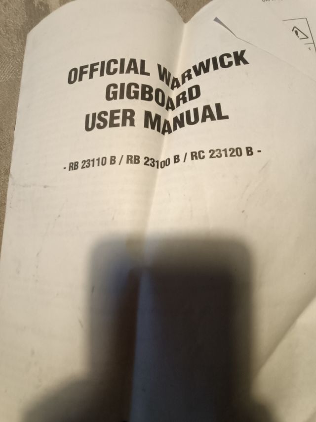 Pedal board Warwick RB 23110