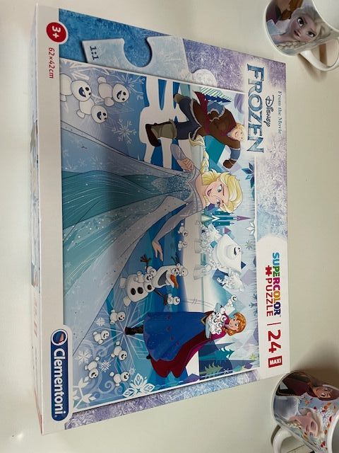 Frozen -Castello di Ghiaccio - Puzzle 24 - Tazze