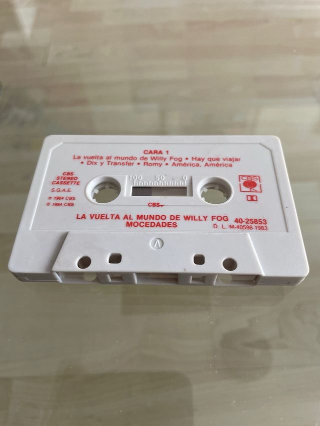 Cinta Cassette La vuelta al mundo de Willy Fog