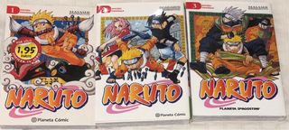 Mangas de Narutos del 1-3