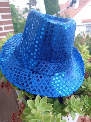 Sombrero fiesta azul