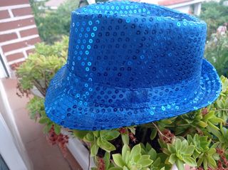 Sombrero fiesta azul
