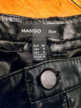 Shorts Cuero Mango 
