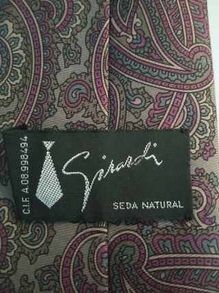 Corbata seda natural 