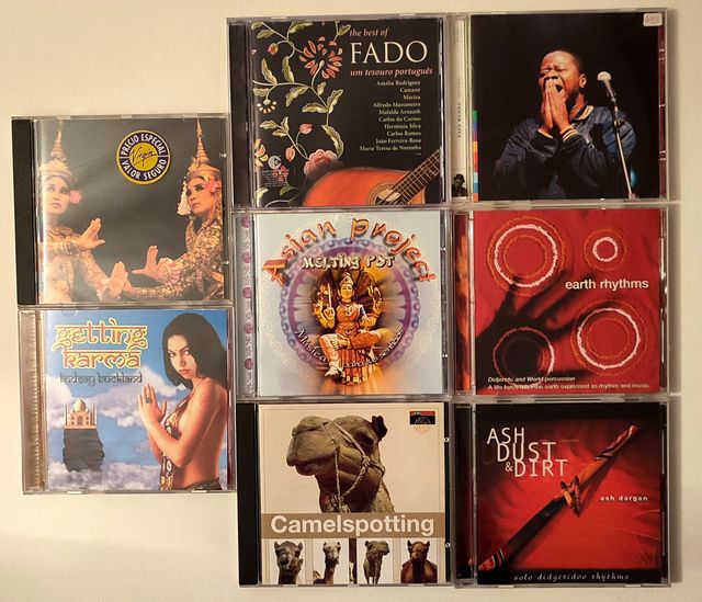 6 CD músicas del mundo