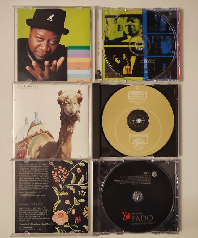 6 CD músicas del mundo