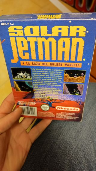 Solar jetman nes buen estado