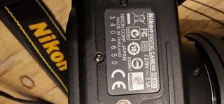 Camara fotos nikon D3000 + 2 lentes