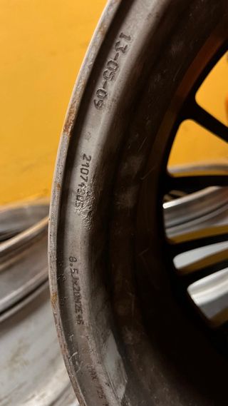 llantas desmontables O.Z 20” porsche