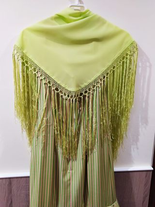 TRAJE DE FLAMENCA CHICA TALLA 38/40
