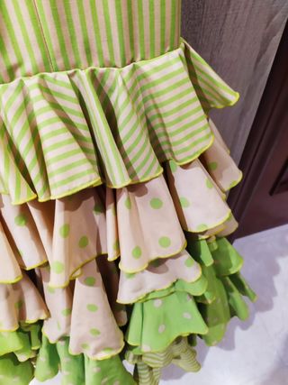 TRAJE DE FLAMENCA CHICA TALLA 38/40