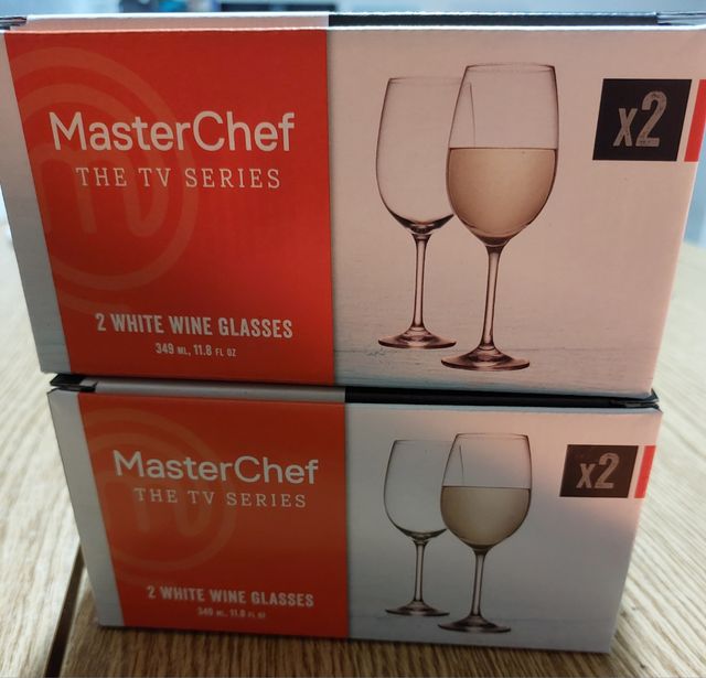 Calici in cristallo per vino bianco 