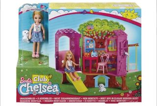Barbie Chelsea,casa de muñecas Casita del Árbol. N
