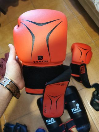 Protecciones artes marciales.