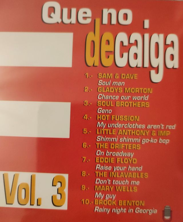 3 CD La mejor recopilación de música Soul