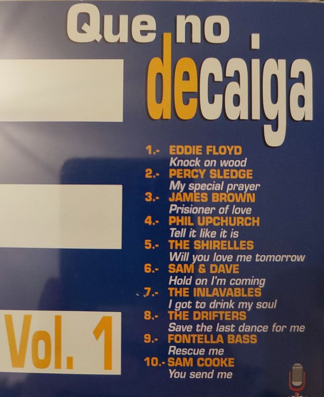 3 CD La mejor recopilación de música Soul