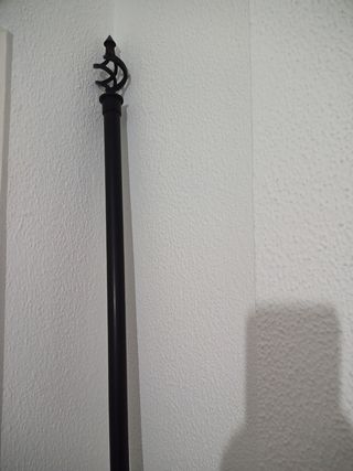Barra cortina forja