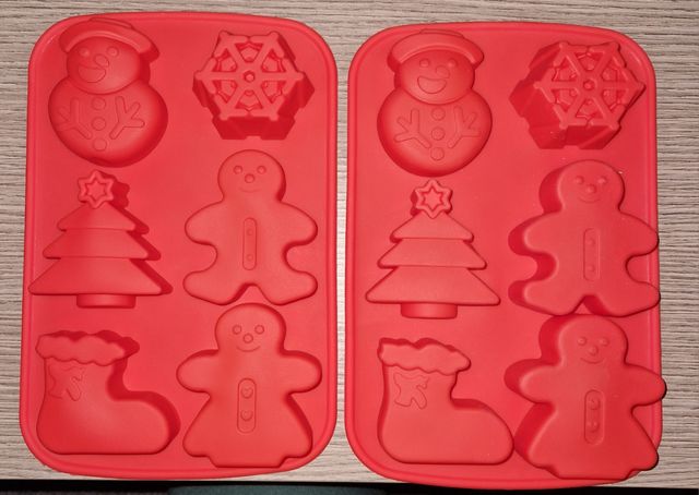 Stampini natalizi in silicone