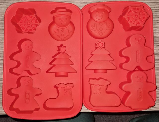 Stampini natalizi in silicone