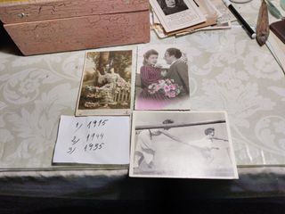 antiguedad. postales