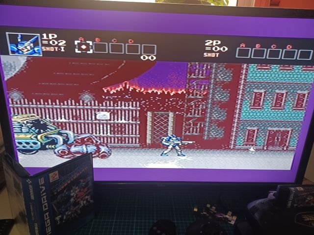 Probotector megadrive