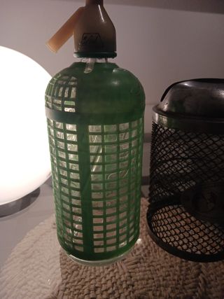 Botella  Sifón Antigua 