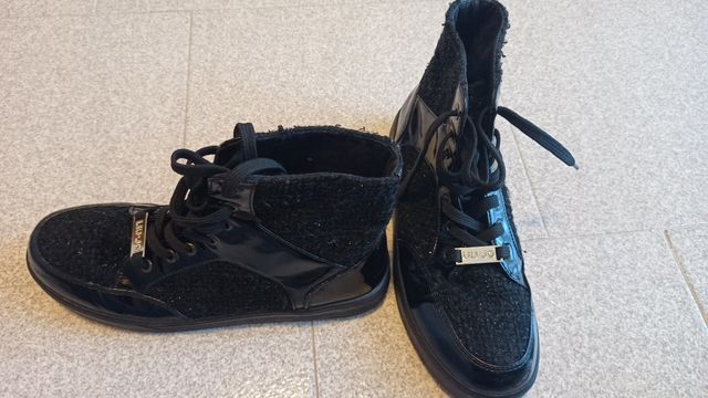 Sneakers alte nere liu jo