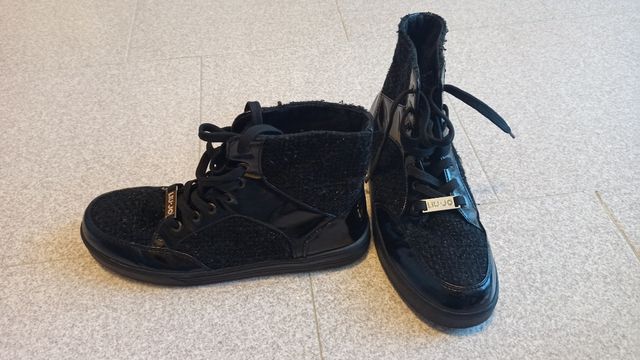 Sneakers alte nere liu jo