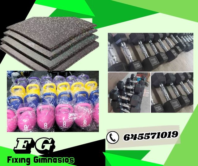 MATERIAL PARA GIMNASIOS