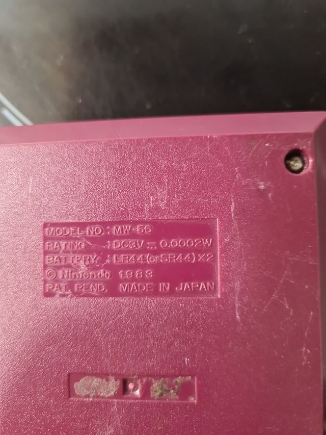 Game & watch Nintendo