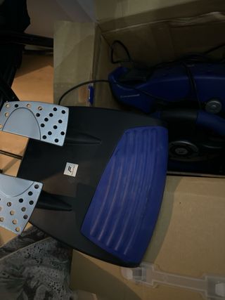 volante completo playstation 2 nuevo
