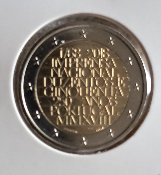 Moedas 2€ Comemorativas de Portugal 