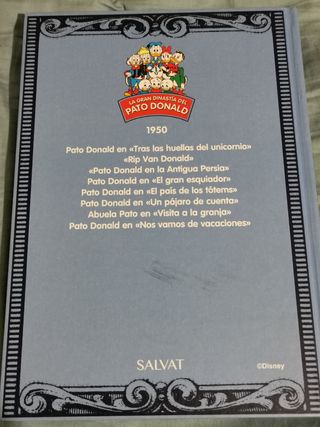 Libro Pato Donald