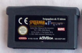 GBA Spider-man Juego para Gameboy Advance