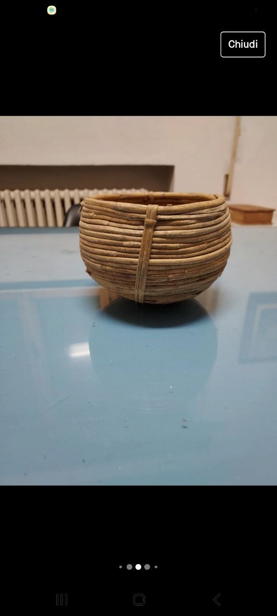 Cesto appendere ovale