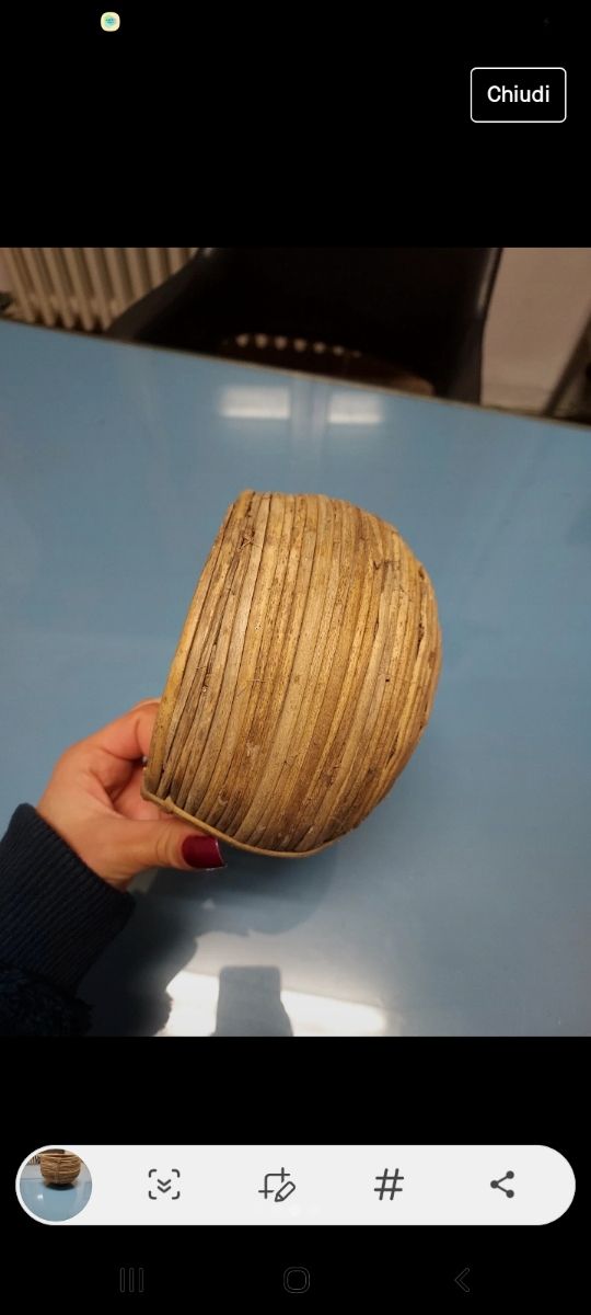 Cesto appendere ovale