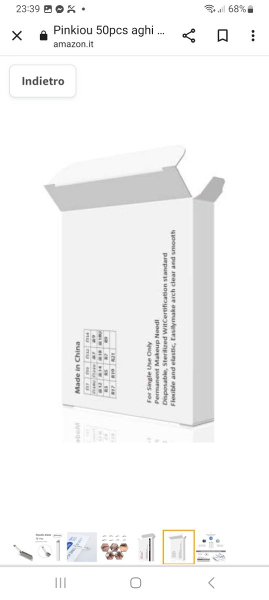 Aghi per Microblading a 12 Pin