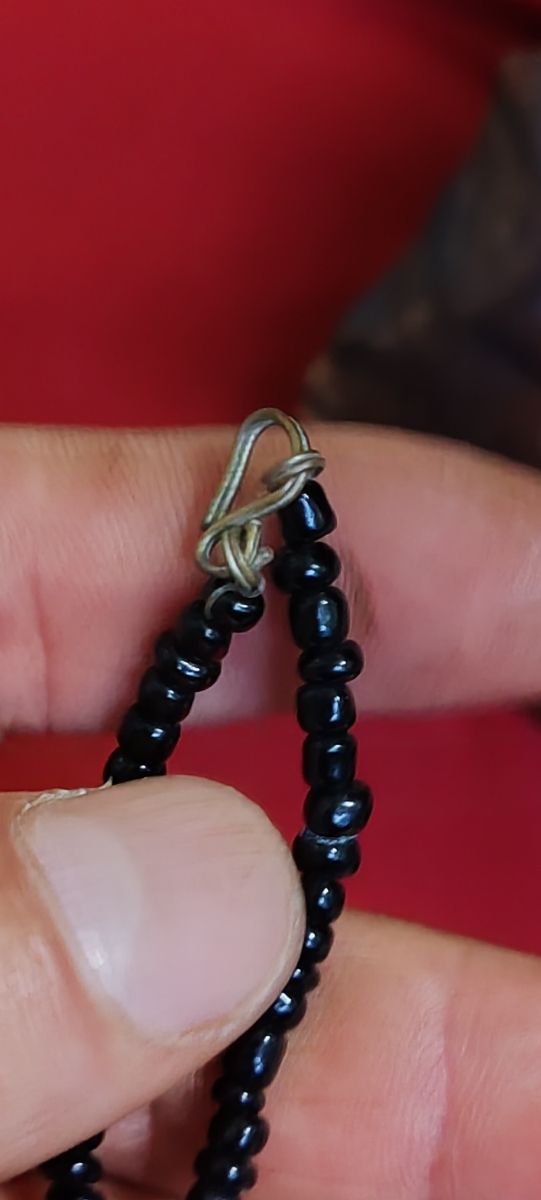 Collar tradicional de agata natural