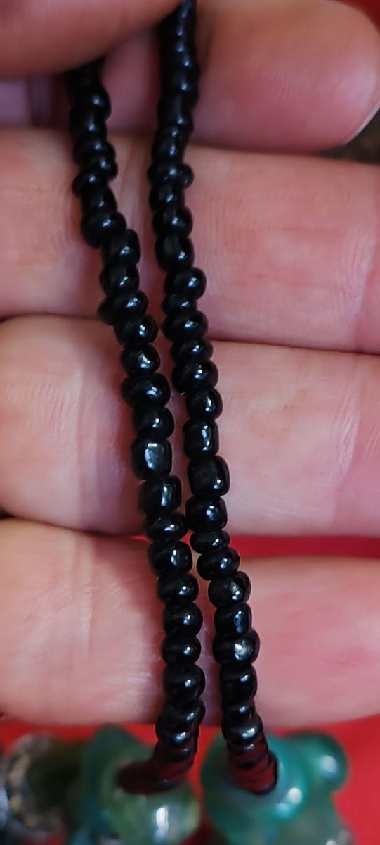 Collar tradicional de agata natural